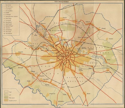 Harta Orașului București